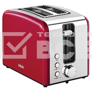 Тостер BBK TR83 красный