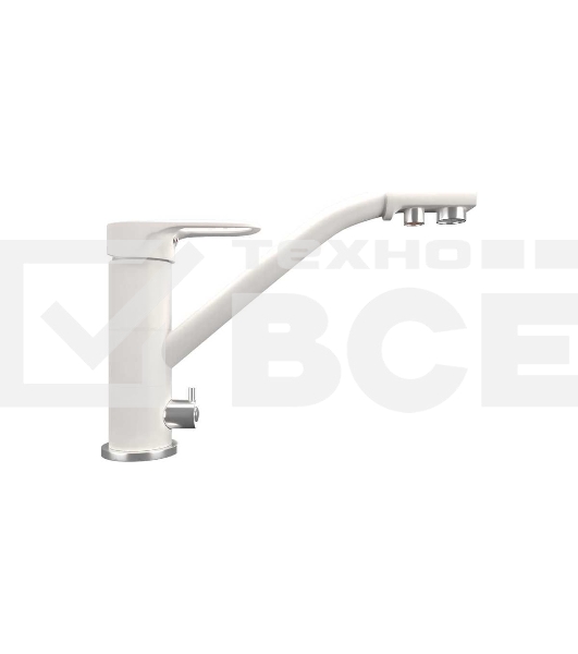 Кухонный смеситель Maunfeld MFQT-10W кремовый