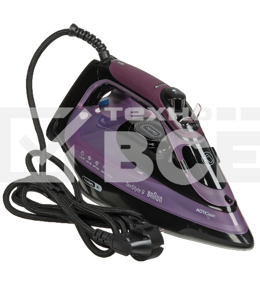 Утюг Braun TexStyle 9 SI9661VI фиолетовый