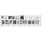 Клавиатура MIDI [231531] Arturia [KeyLab Essential 61 mk3 White] 61 клавиша, LCD дисплей, 9 энкодеров, 8 пэдов, 9 фейдеров, 12 кнопок управления, колеса высоты тона и модуляции, 1/4