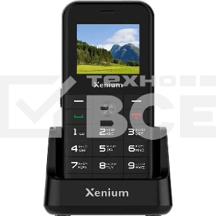 Мобильный телефон Xenium X718 черный