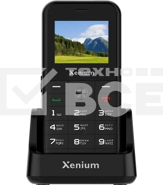 Мобильный телефон Xenium X718 черный