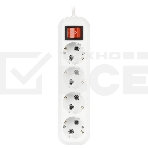 Удлинитель Smartbuy (SBE-16-4-03-ZS) 4 гнз х 3,0 м (16А/3.5 кВт, ПВС 3х1.0), фото3