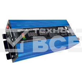 Автомобильный инвертор (преобразователь) 12В в 220В, Модель QUMO QAI-906-4000 (AVCN-Q4000)