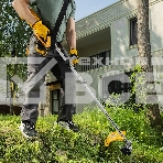 Триммер электрический Denzel TE-1220, 1200 Вт, 380 мм, катушка, диск, разборная штанга, фото2