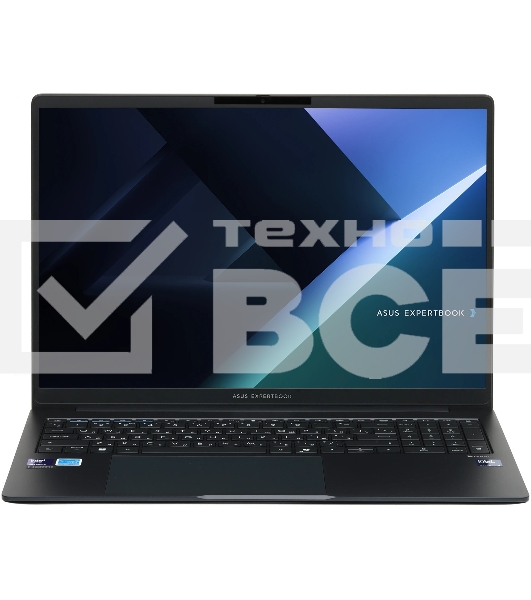 Ноутбук ASUS ExpertBook B5 B5605CCA-PL0128 Intel Core Ultra 5 225H 4300MHz/16'/2560x1600/16GB/512GB SSD/Intel Arc/Wi-Fi/Bluetooth/DOS (90NX08F1-M004K0) Grey