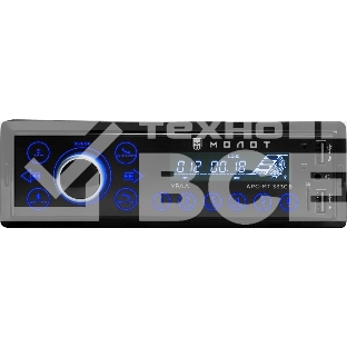 Автомагнитола Ural Молот АРС-МТ 333С 1DIN 4x25Вт