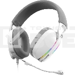 Гарнитура Marvo Pulz 70S Gaming Headset белый, проводная, USB, 7.1 Surround, RGB-подсветка, фото2