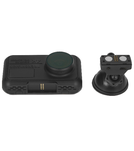 Видеорегистратор TrendVision Hybrid Signature Real 4K Max, 3840x2160, 3', GPS/ГЛОНАСС, Wi-Fi, G-сенсор, датчик движения, GPS-информатор