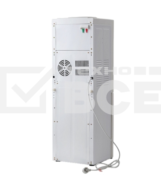 Кулер для воды AEL LD-AEL-28, верхняя загрузка, нагрев 90 °С, охлаждение 15 °С, белый/серебристый