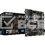 Материнская плата Gigabyte Z790 D AX, LGA 1700, Intel Z790, 4xDDR5, 4xSATA, 3xM.2, 1xPCI-E 5.0 x16, 1xPCI-E 4.0 x4, 2xPCI-E 3.0 x1, 1xHDMI, 1xDP, 1x 2.5Gb LAN, 4xUSB-A 3.2 Gen 1, 1xUSB-A 3.2 Gen 2, 2xUSB-A 2.0, 1xUSB-C 3.2 Gen 2, 3x3.5 мм, 7.1, ATX, фото2