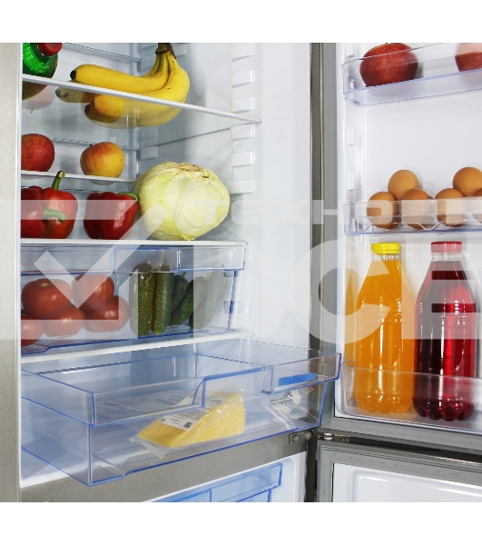 Холодильник ОРСК 173 G графит двухкамерный 200/120л морозилка снизу