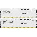 Оперативная память Kingston Fury Beast, DDR5, 64GB (2x32 GB), 6000 MHz, CL36, радиатор, белый, фото3