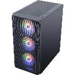 Компьютерный корпус Accord 3602 черный без БП ATX 2xUSB3.0 1xUSB3.1 audio bott PSU, фото5