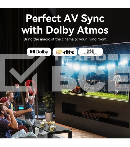 Переключатель (switch) 3x1 Vention HDMI v2.0