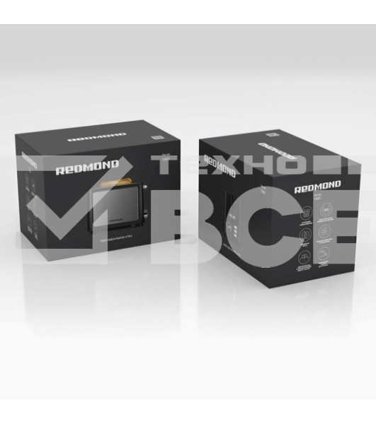 Тостер Redmond T901 900Вт черный