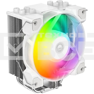 Кулер ID-Cooling SE-214-XT DF ARGB белый 120мм алюминий+медь 2000rpm 31.5db 4-pin 180W 150мм