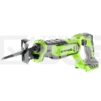 Пила сабельная аккумуляторная GreenWorks GPT-BLRS-1, 24V, без АКБ и ЗУ (1200607), фото 1
