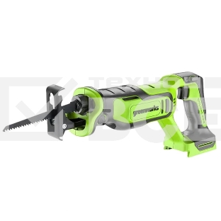 Пила сабельная аккумуляторная GreenWorks GPT-BLRS-1, 24V, без АКБ и ЗУ (1200607)