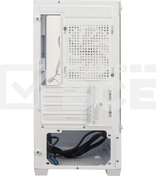 Компьютерный корпус Accord ACC-ZCU2W белый без БП mATX 1x120мм 1xUSB 3.0 1xUSB3.1 audio