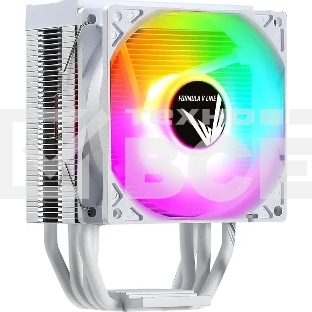 Устройство охлаждения (кулер) Aerocool / Formula Ice Burg ARPW 4P ARGB белый 90мм алюминий+медь 2100rpm 34db 170W 131мм