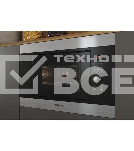 Встраиваемая микроволновая печь Hotpoint MF20G IX HA