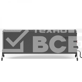 Конвектор Neoclima Nano 1500B черный, 1500 Вт, 20 м2, термостат
