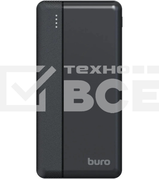 Мобильный аккумулятор Buro BP10A 10000mAh 10W 2A 2xUSB-A черный