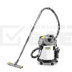 Строительный пылесос Karcher NT 27/1 Me Adv серебряный, 1380 Вт, уборка сухая/сбор воды, пылесборник мешок/контейнер, 27 л, фото 1