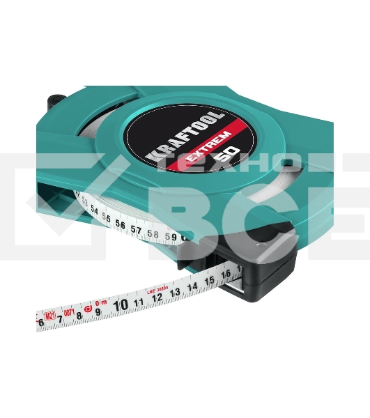 Геодезическая стальная мерная лента Kraftool Extrem 50м 34185-50