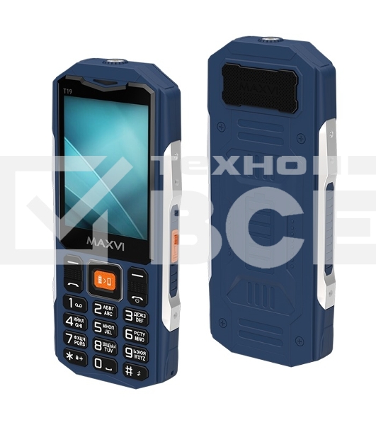 Мобильный телефон Maxvi T19 синий