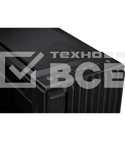 Компьютерный корпус ASUS PROART PA602 WOOD METAL PWM черный