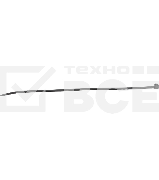 Хомут кабельный 3.6х200 нейл. черный (уп. 100 шт) EKF plc-cb-3.6x200