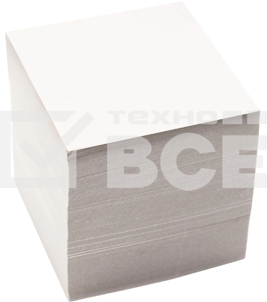 Блок для записей бумажный Silwerhof ECO Эконом 80x80x80мм, 60 г/м2, белый