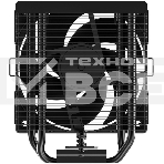Кулер Cooler ID-Cooling SE-904-XT BLACK LGA1851/1700/1200/115X/AM5/AM4 (TDP 180W, PWM, 4 тепл.трубки прямого контакта, FAN 100мм) RET, фото8