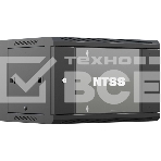 Шкаф коммутационный NTSS (NTSS-W9U6060GS-BL) настенный 9U 570x600мм пер.дв.стекл 60кг черный 22кг, фото 1