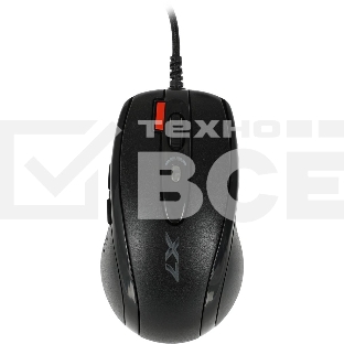 Мышь проводная A4Tech XL-750BK черный, 3600 dpi, USB, кнопки - 7