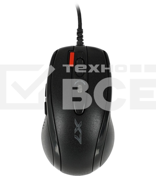 Мышь проводная A4Tech XL-750BK черный, 3600 dpi, USB, кнопки - 7