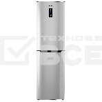 Холодильник Atlant ХМ-4625-189-ND серебристый двухкамерный 211/125л морозилка снизу, No Frost, фото 1