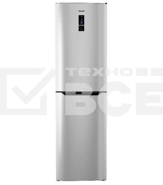 Холодильник Atlant ХМ-4625-189-ND серебристый двухкамерный 211/125л морозилка снизу, No Frost