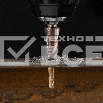 Сверло ступенчатое Denzel 4-5-6-7-8-9-10-11-12 мм, Р6М5К5, 6-гр. хвостовик 723612, фото9