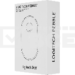 Мышь беспроводная Logitech Pebble M350 белый, 1000 dpi, радиоканал, Bluetooth, USB, кнопки - 3, фото2