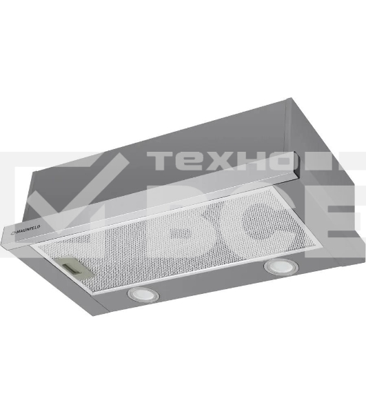 Вытяжка встраиваемая Maunfeld VS Light 50 нержавеющая сталь, 50 см, 520 куб. м/ч, 56 дБ