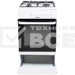 Плита газовая Hansa FCGW510029A белый, конфорок 4 газовых, духовка 53 л, 50 см x 85 см x 57 см, фото5