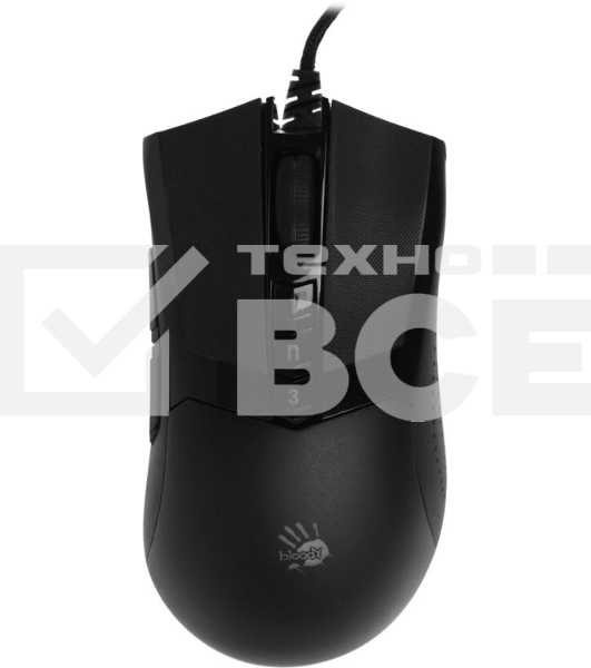 Мышь проводная A4Tech Bloody W90 Max черный, 10000 dpi, USB, кнопки - 10