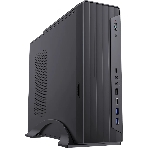 Корпус Foxline FL-418-SFX400-U32C, Slim-Desktop, чёрный, фото 1