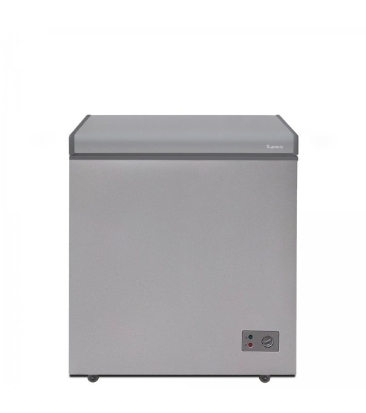 Морозильный ларь Бирюса Б-M155KX, металлик, 145л