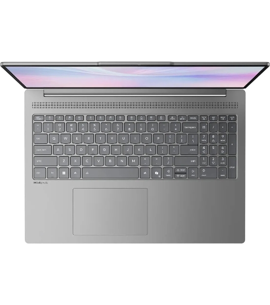 Ноутбук Lenovo IdeaPad Slim 3 16ARP10/16'/IPS/AMD Ryzen 5 150/16Gb/512Gb SSD/AMD Radeon Graphics/NoOS/серый/1.73kg