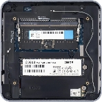 Неттоп IRU Tactio 515 i5 12450H (2) 16Gb SSD512Gb Iris Xe Windows 11 Pro 64 2xGbitEth WiFi BT 100W серый (RUS) (2195518), фото23