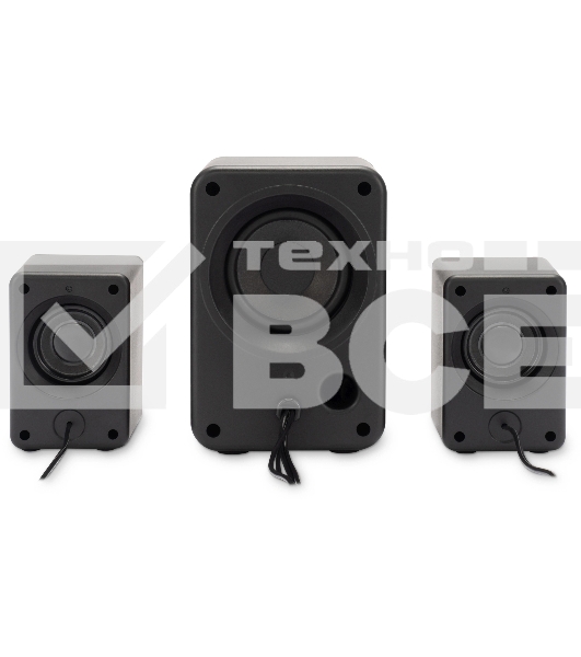 Акустическая система Оклик OK-423 2.1 черный 11Вт